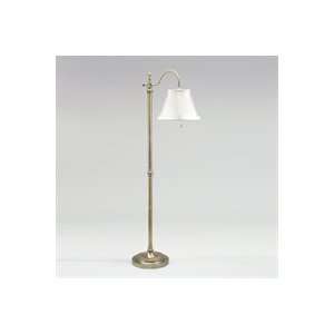    Newport Downbridge Antique Brass Floor Lamp