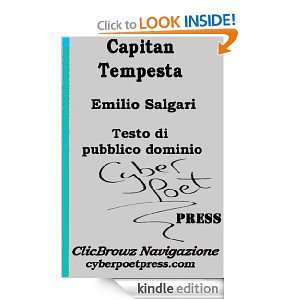 Capitan Tempesta (con la navigazione di ClicBrowz) (Italian Edition 
