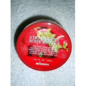 Missha Strawberry Body Butter 5.41 fl.oz [Health and 
