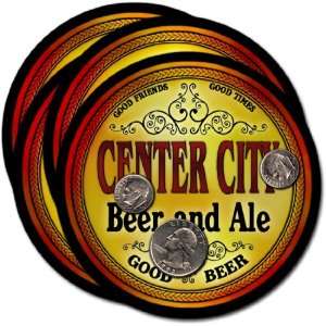  Center City, TX Beer & Ale Coasters   4pk 