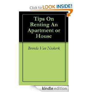  Tips On Renting An Apartment or House eBook Brenda Van 