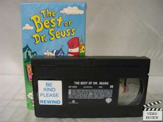 The Best of Dr. Seuss VHS 053939833935  