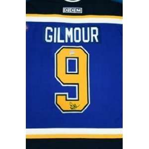  DOUG GILMOUR St Louis Blues Autographed Hockey Jersey 