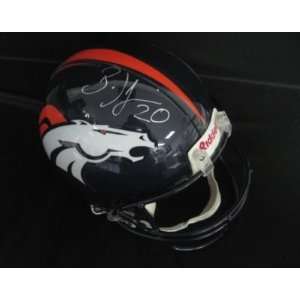 BRIAN DAWKINS Broncos Signed Full Size Helmet PSA/DNA