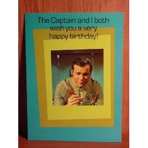  Star Trek Classic Captain Kirk Birthday Card: Everything 