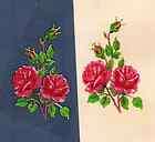   ROSES BUDS SHABBY CHIC VINTAGE FURNITURE RESTORATION DECALS TRANSFERS