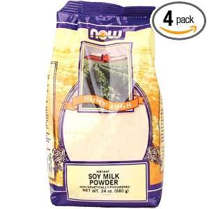NOW Foods Soy Milk Powder, 24 Ounce Grocery & Gourmet Food