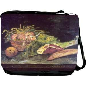  Van Gogh Art Snow Messenger Bag   Book Bag   School Bag 