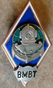 Russian diving school diver helmet veteran badge 3 D  