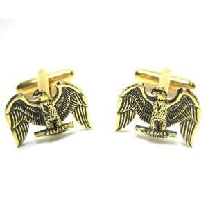  Gold American Eagle Cufflinks Jewelry