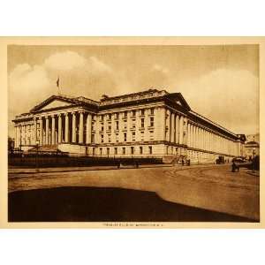  1917 Photogravure US Treasury Building Washington DC Ammi 