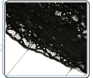 NEW Designer Inspired Black Lace Tunic 2 Piece w/ Tank  