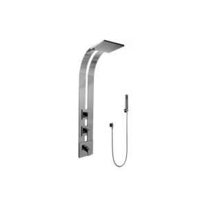  Graff Square Thermostatic Ski Shower Set with Handshower 