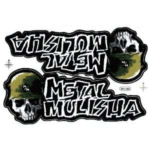  Metal Mulisha Helmet Vinyl Decal Sticker Sheet M19 