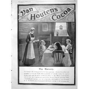  1904 ADVERTISEMENT VAN HOUTENS COCOA CHILDREN DRINK