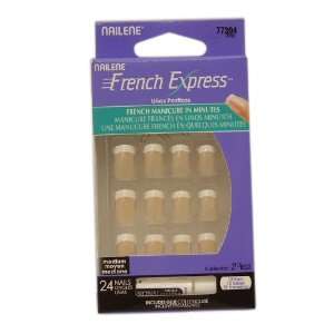  Nailene French Express Glue On False Nails   77304 Beauty