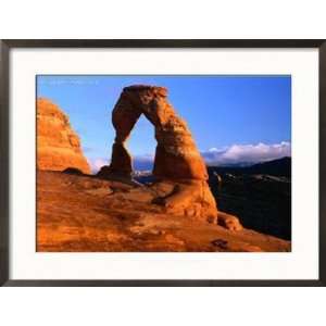 Rock Formation Known as Delicate Arch Arches National Park, Utah, USA 