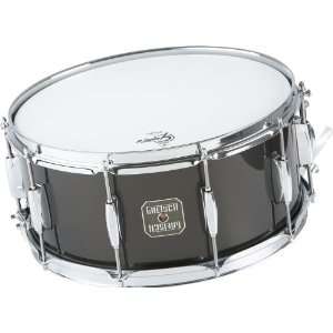  Gretsch Drums Black Mirror Snare Drum 6.5x14 Black Mirror 