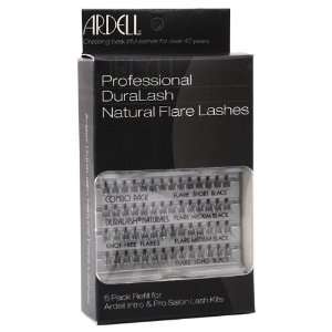 Ardell False Eyelashes 6 pack DuraLash Naturals Combo Black Individual 