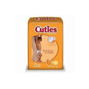  Cuties® Baby Diapers, Case of 92, Size 6, 35+lb Baby