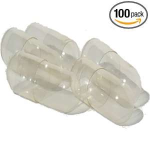  Empty Gelatin Capsules Size 0, 250 count, clear: Health 