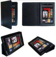   Leather Folio Stand Case Cover for  Kindle Fire 7 Tablet  