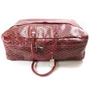 GOYARD AMBASSADE Soft Suitcase Luggage Bag Red  
