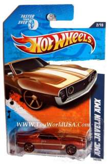 2011 Hot Wheels Faster Than Ever #142 AMC Javelin AMX  