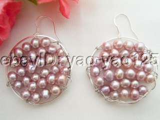   get vendio gallery now free wow purple pearl earring 925 sliver hook