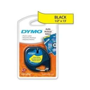  Dymo LetraTag 91332 Polyester Tape   Yellow   DYM91332 