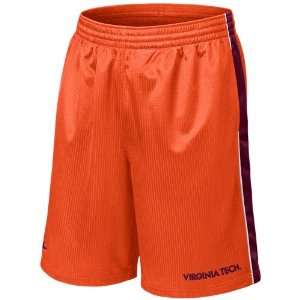   Virginia Tech Hokies Orange Layup Basketball Shorts