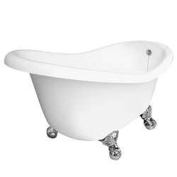 67 American Bath Factory Monroe Acrylic Clawfoot Tub  