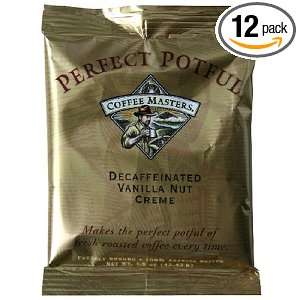 Coffee Masters Perfect Potful Vanilla Nut Creme Decaffeinated Ground 