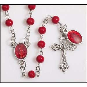   Rosary Devine Mercy with Dangle Medal Rosary