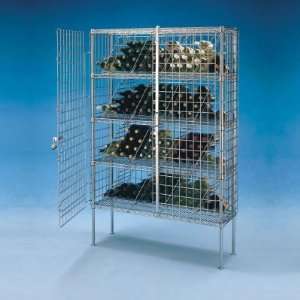   SuperErecta 192 Bottle Wine Rack with Lockable Doors
