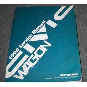   1990 Honda Civic Wagon Service Shop Repair Manual OEM honda. Books