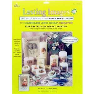   Images Water Decal Paper for Candle & Soaps Arts, Crafts & Sewing