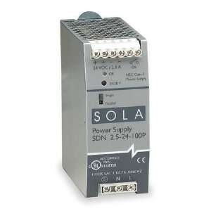 SOLA/HEVI DUTY SDN2.5 24 100P Power Supply,Din Mount: Home 