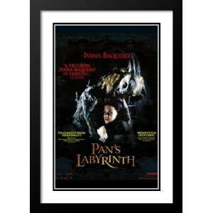 Pans Labyrinth 32x45 Framed and Double Matted Movie Poster   Style E