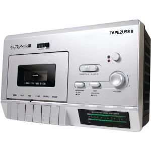  GRACE DIGITAL AUDIO GDI T2USB200 TAPE2PC CASSETTE 