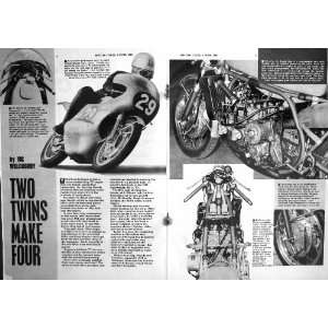   MOTOR CYCLE MAGAZINE 1964 SUZUKI PERRIS STASTNY HAVEL: Home & Kitchen