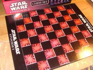 STAR WARS EP1 CHESS SET EXCELLENT BOXED  