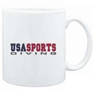 Mug White  USA SPORTS Diving  Sports 