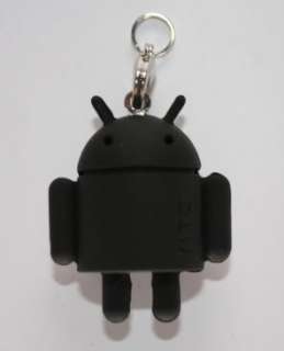 Google Android Mini Collectible 2pc Robot KeyChain SET  