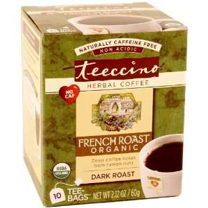  Teeccino French Roast Herbal Coffee    10 Tea Bags Health 