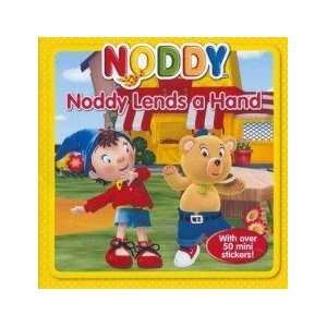  Noddy Book & Stickers Noddy Lends A Hand Blyton E. Books