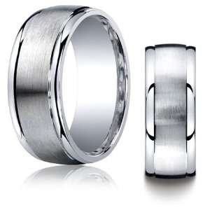   9mm Comfort Fit Satin Band with High Polished Round Edges Jewelry
