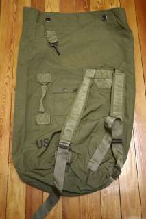 US Army Military Issued Heavy Duty Waterproof Nylon Duffle Bag 