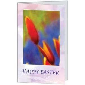  Easter Flowers Happy Holiday Pretty Spring Greetiing Card 