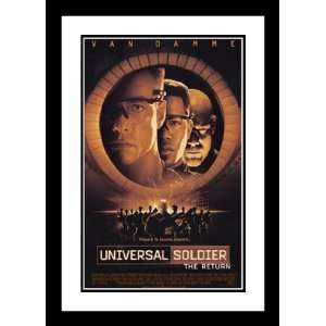  Universal Soldier The Return 32x45 Framed and Double 